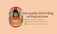 do SEO blog writing service