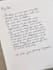 handwrite letters and address envelopes