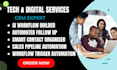 setup tech highlevel intercom replyio airtable privyr teamsupport ontraport folk
