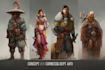 draw and put on paper your superb characters and concept art