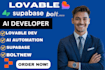 lovable dev lovable js supabase saas app lovable ai web app replite base44