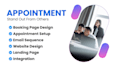 setup simplybook me, calendly, acuity scheduling,  square booking system