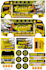 selling miniature sticker truck designs