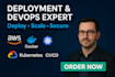 deploy your application on aws, google cloud, azure,hostinger