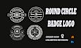 design professional badge, patch, round, circle logo design