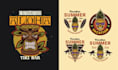 make vector illustration of summer tiki bar logo
