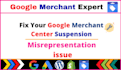 reinstate suspended google merchant center account fast
