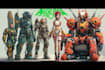 draw mecha robot armor character concept for you