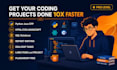 do python r java c cpp sql database HTML programming project developer