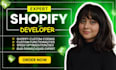 do shopify custom coding, bug fixing, shopify coder, shopify developer, designer