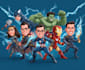 draw superhero comic superhero character