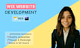 build responsive wix website, design, redesign