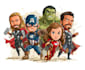 draw comic book pages, webcomic art, superhero characters