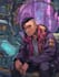 create a sci fi art and sci fi character art