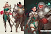 draw anime and game style characters art
