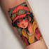 make comic cartoon anime tattoo design