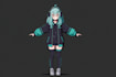 design and rig pro vtuber character, for vtuber model