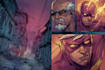 draw superhero action comic book page
