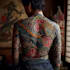 make a traditional japanese irezumi tattoo