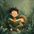 create a unique children book illustrations