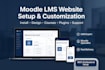 install, redesign, develop customize and support your moodle elearning website