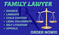 draft california divorce, custody, and family law paperwork