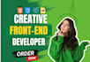 do ai website development full stack web developer using lavarel python react