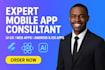 consult on web app mobile app strategy ai personalization ar VR, 5g optimization