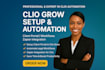 clio grow client portal setup and automation workflow zapier integration