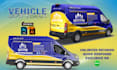 do van wrap, van wrap design, tuck or box trailer wrap, vehicle wrap design