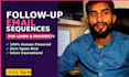 send follow up emails manually to your leads and prospects