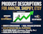 write a best selling description for your product
