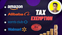 do amazon tax exemption in all states without llc