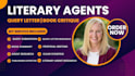 write query letter, synopsis, book proposal and submit to active literary agents