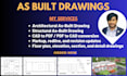 create accurate as built drawings