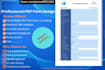 create professional fillable PDF forms with validations