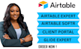 do airtable airtable softr, airtable database, softr client portal glide expert