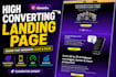 design a lead generation page for more leads and conversions