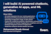 build ai powered chatbots, gen ai apps, and ml solutions
