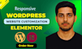 design, redesign responsive wordpress website