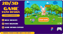 create professional and engaging game UI design for mobile