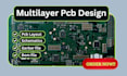 do professional pcb design, circuit, schematics, multilayer pcb circuit boards