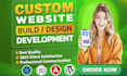 build a professional full stack website or web application