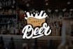 design professional hipster badge brewery logo