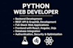 do custom website development in django, flask, fast API, and python