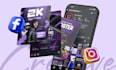 create scroll stopping social media post designs