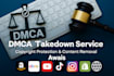 file dmca copyright takedown requests