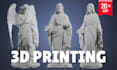 sculpt high quality 3d character models, action figure, toy, statue for printing