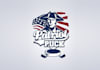 design glamorous patriot puck logo