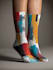 draw custom sublimation sock design